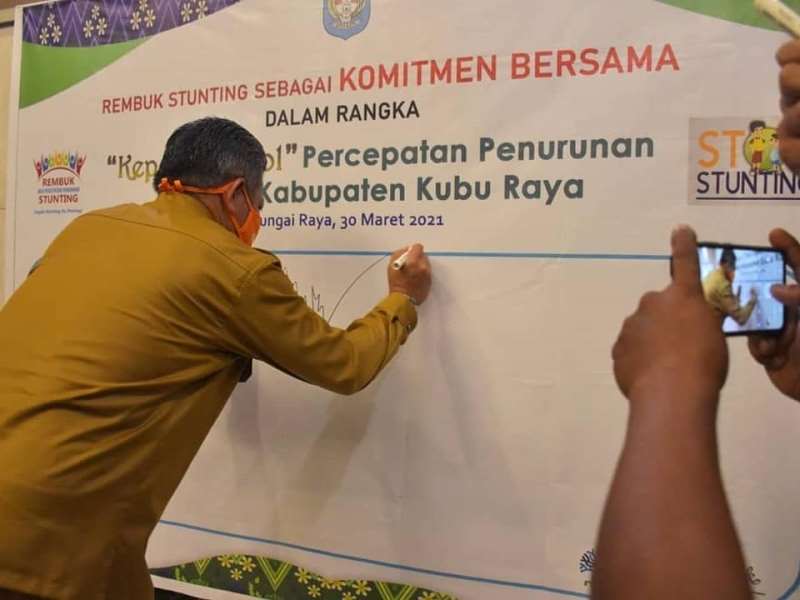 Pra Musrenbang RKPD Tahun 2022 Tingkat Kecamatan di Kabupaten Kubu Raya.